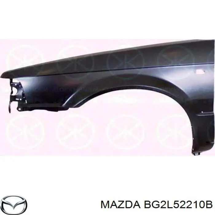 Купити BG2L52210B Mazda Крило переднє ліве
