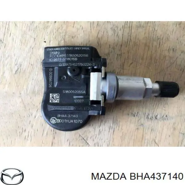 Манометр повітряний Mazda BHA437140 ціна, від 30.37 USD