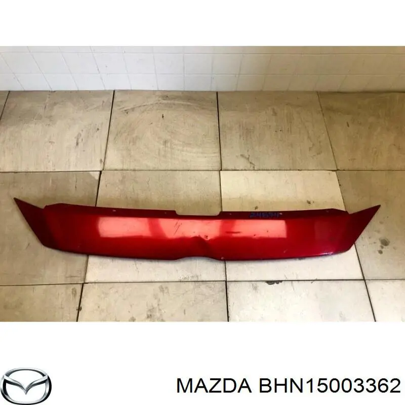Молдинг решітки переднього бампера, верхній Mazda 3 (BM, BN) (Мазда 3)