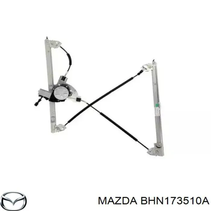 BHN173510A Mazda Скло задніх дверей, лівих
