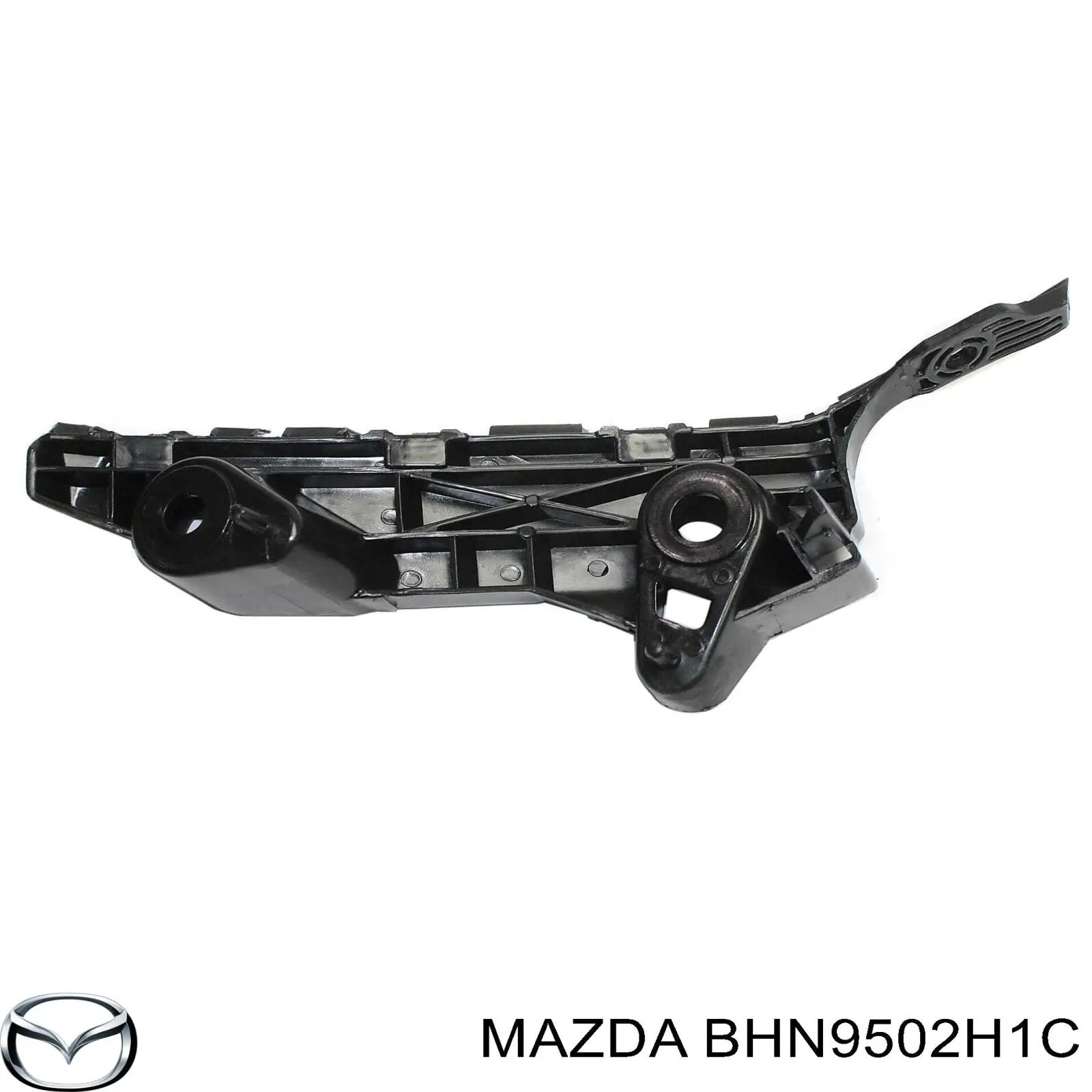BHN9502H1C Mazda Кронштейн бампера заднього, зовнішній правий