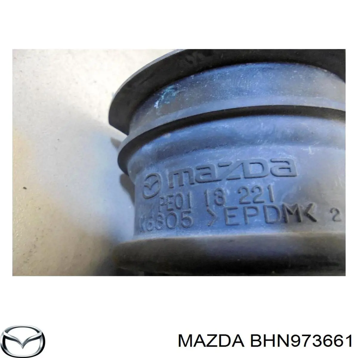 BHN973661 Mazda Кватирка дверей трикутник, задньої, лівої