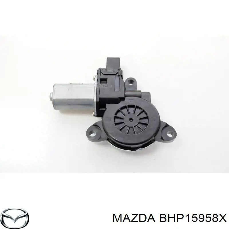 Двигун стеклопод'емника двері задньої, лівої BHP15958X Mazda