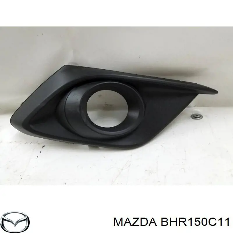 Заглушка, решітка протитуманних фар бампера переднього, права Mazda BHR150C11 ціна, від 6.50 USD