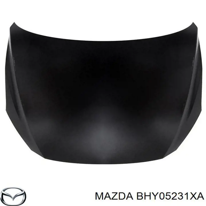BHY05231XA Mazda капот