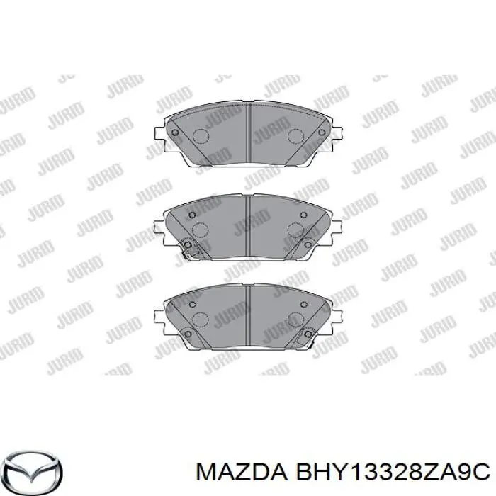 Гальмівні колодки Mazda BHY13328ZA9C ціна, від 25.96 USD