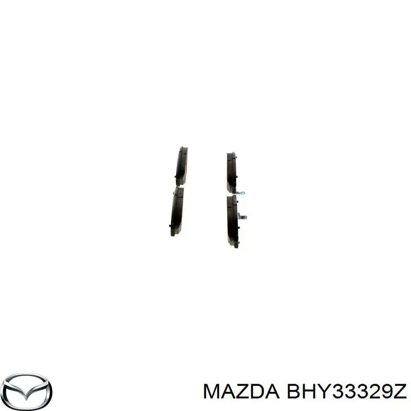 BHY33329Z Mazda Передні гальмівні колодки