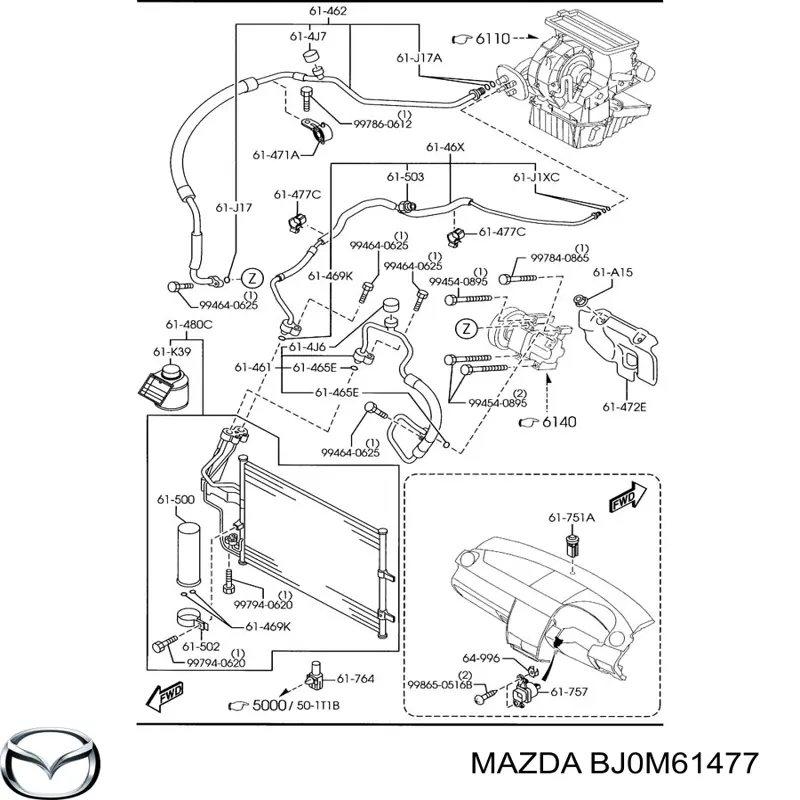  BJ0M61477 Mazda