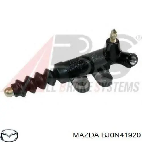 BJ0N41920 Mazda циліндр зчеплення, робочий