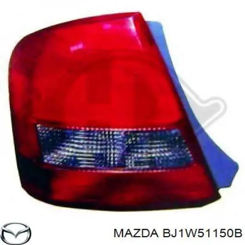 Задні ліхтарі Mazda BJ1W51150B ціна, від 45.64 USD