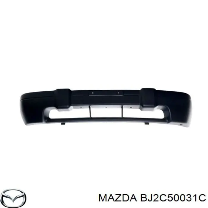 Передній бампер BJ2C50031C Mazda
