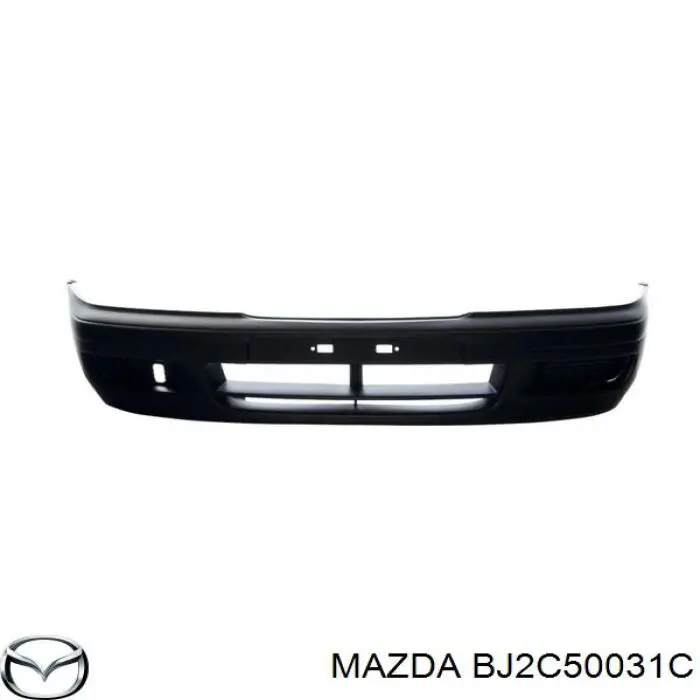 Бампер передній Mazda BJ2C50031C