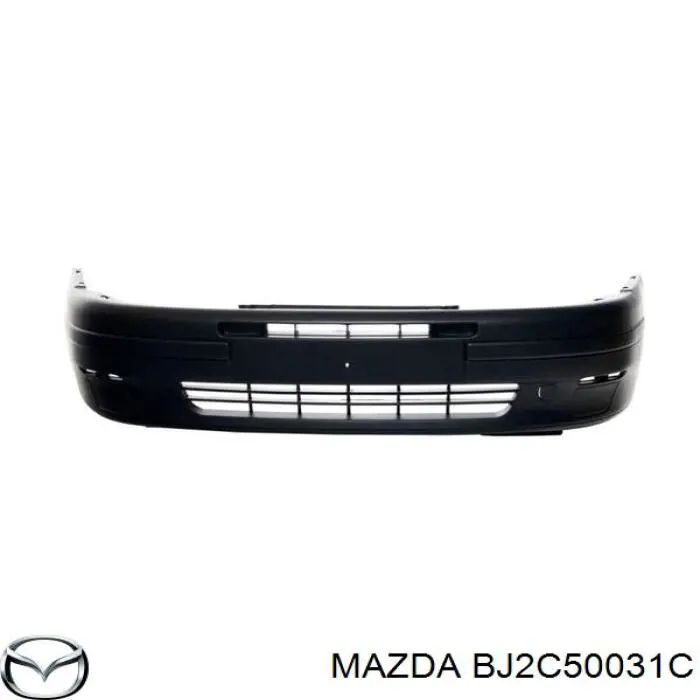 Бампер на авто Mazda BJ2C50031C ціна, від 44.26 USD