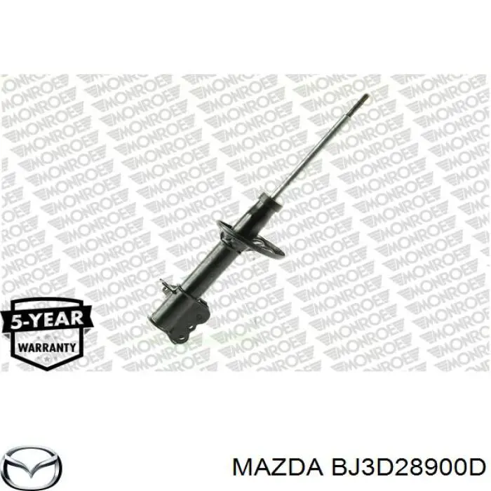 Амортизатор задній, лівий Mazda BJ3D28900D ціна, від 46.55 USD