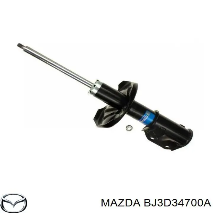 Амортизатор передній, правий Mazda BJ3D34700A ціна, від 54.67 USD