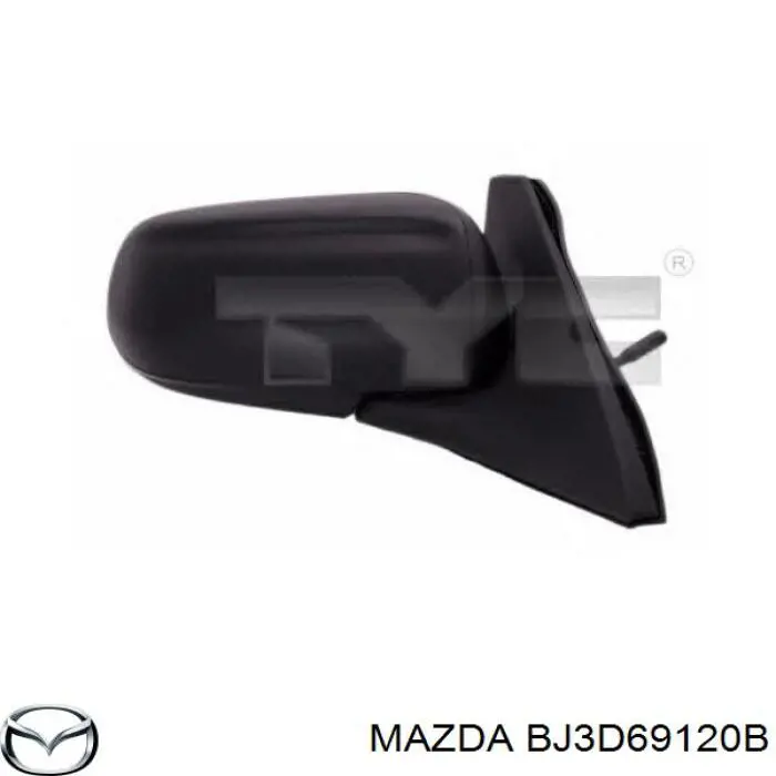 BJ3D69120B Mazda Праве дзеркало заднього виду