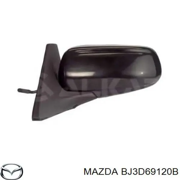 Зеркало внешнее (pjb) на Mazda 323 S VI 