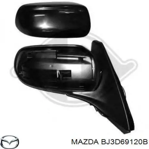 Купити BJ3D69120B Mazda Дзеркало праве