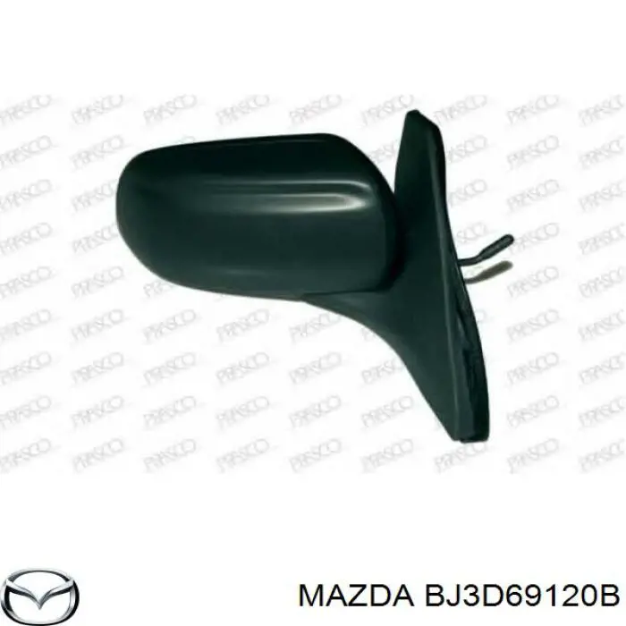 Праве бічне дзеркало Mazda BJ3D69120B ціна, від 35.67 USD