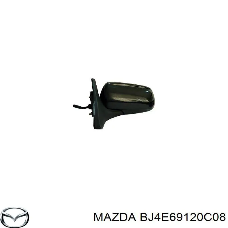 Праве бічне дзеркало Mazda BJ4E69120C08 ціна, від 50.68 USD