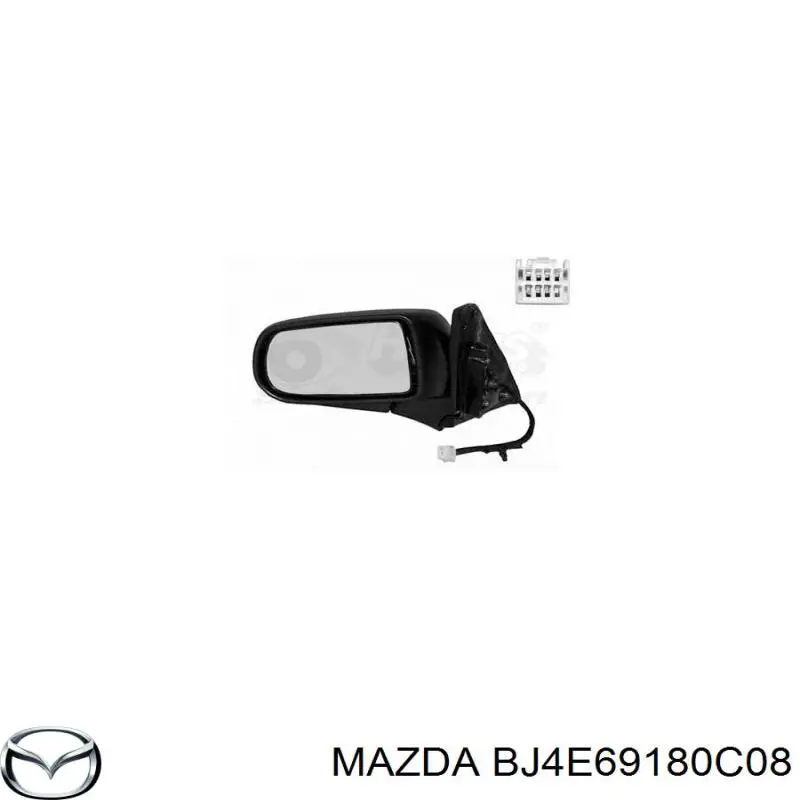 Ліве бічне дзеркало Mazda BJ4E69180C08 ціна, від 523.82 USD