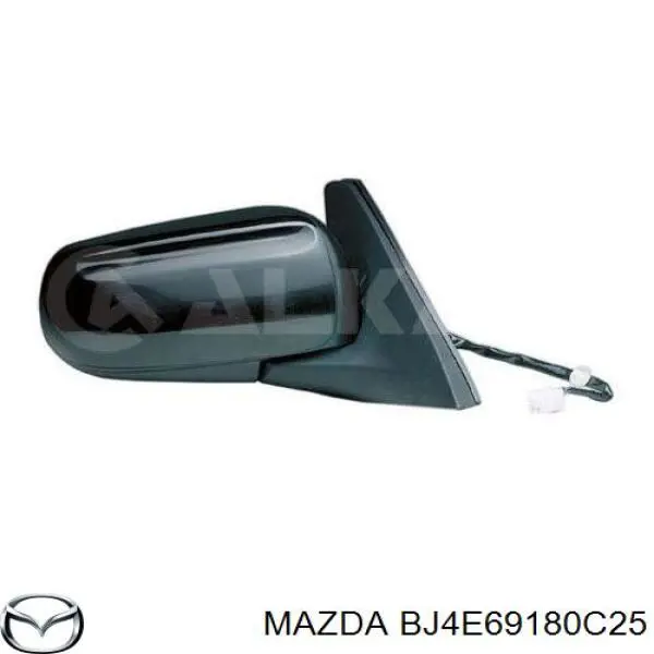  Ліве бокове дзеркало Mazda 323 