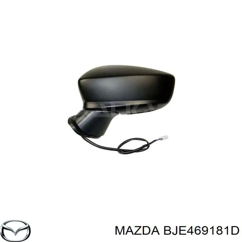 Ліве бічне дзеркало Mazda BJE469181D ціна, від 237.23 USD