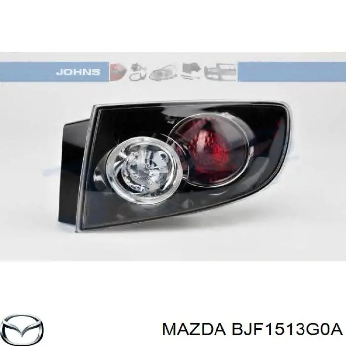 Купити BJF1513G0A Mazda Ліхтар задній лівий, внутрішній