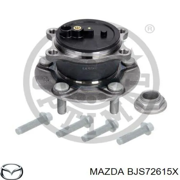 BJS72615X Mazda Маточина задня