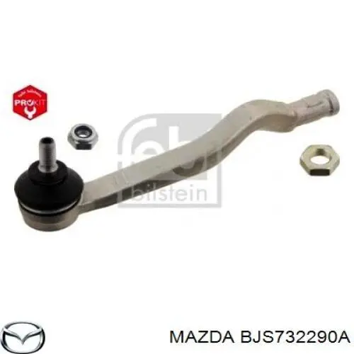 BJS732290A Mazda Зовнішній наконечник рульової тяги