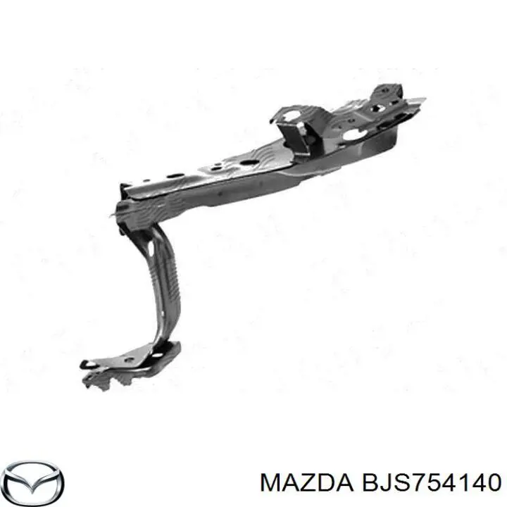 Ремонтна частина крила переднього, лівого Mazda BJS754140 ціна, від 34.20 USD