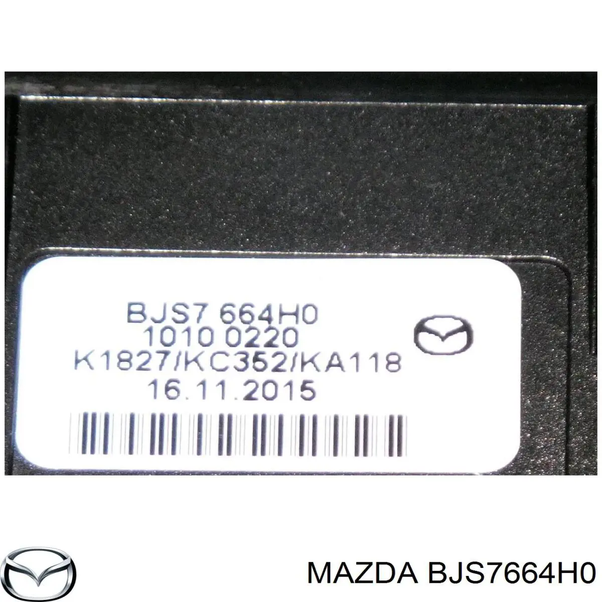 Купити BJS7664H0 Mazda Кнопка включення аварійного сигналу