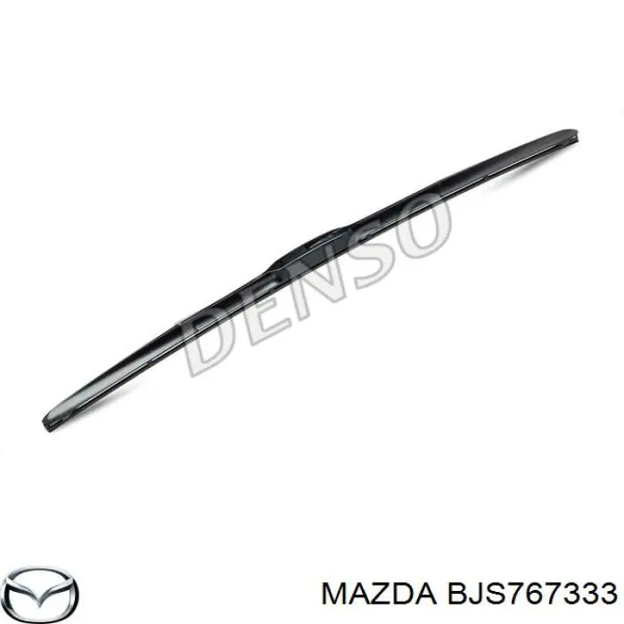 Щітка-двірник лобового скла, водійська Mazda BJS767333 ціна, від 6.11 USD