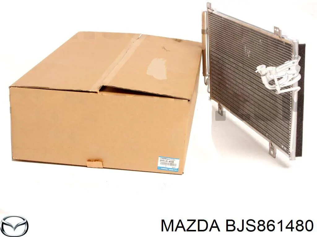 Конденсатор кондиціонера Mazda BJS861480 ціна, від 82.51 USD
