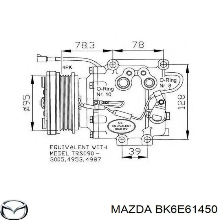 H12A1AA4DG Panasonic Компресор холодоагенту