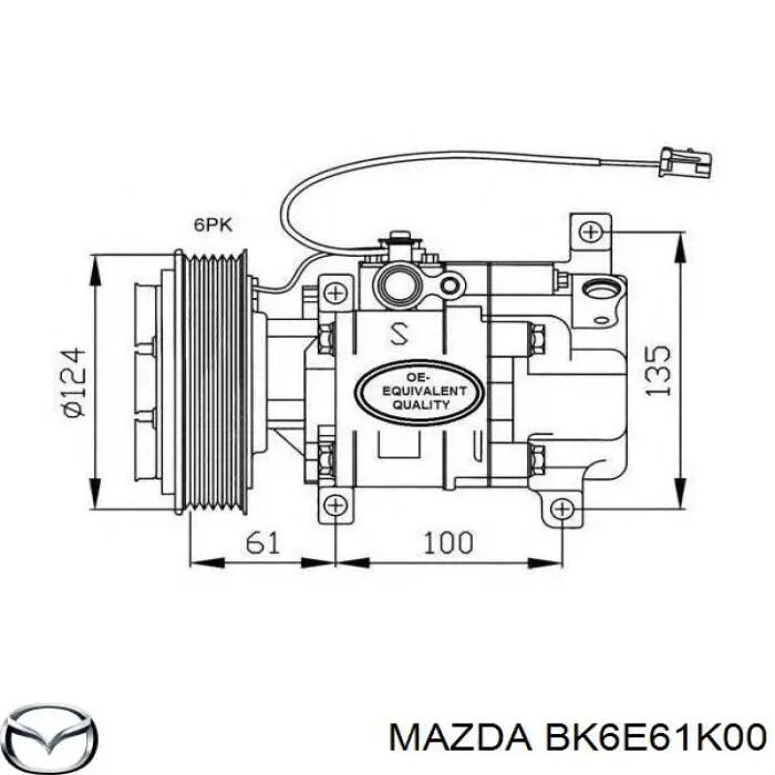 Компресор системи кондиціювання Panasonic H12A1AA4DG ціна, від 55.56 USD