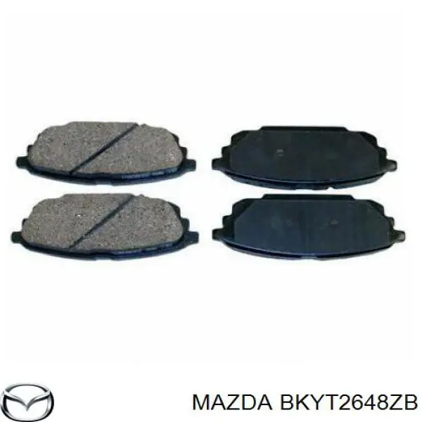 Задні дискові колодки Mazda 323 F VI