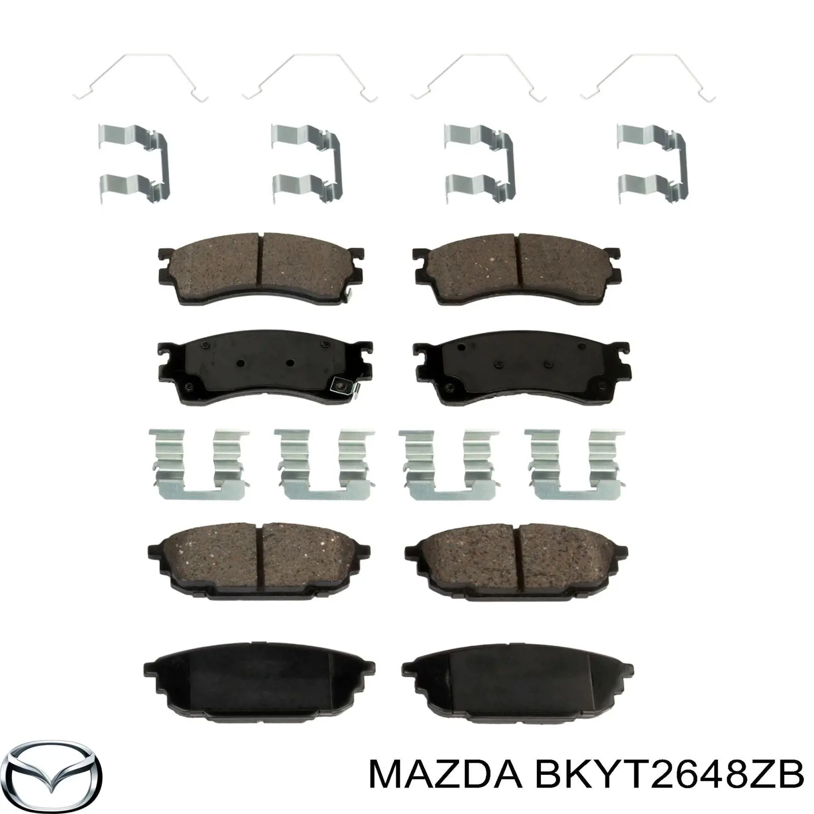 Купити Задні гальмівні колодки Mazda 323 F VI BJ