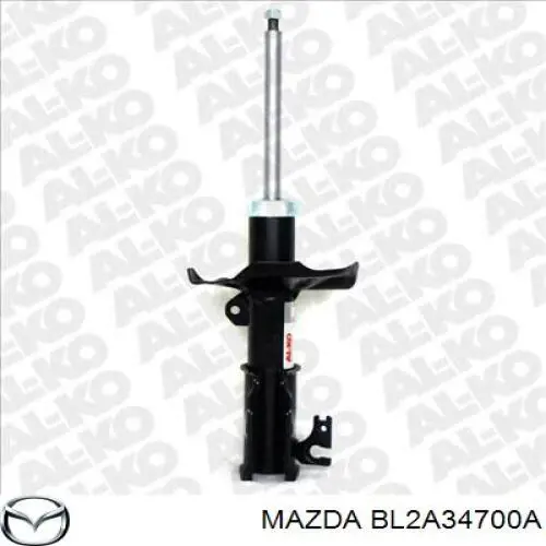 BL2A34700A Mazda амортизатор передній, правий