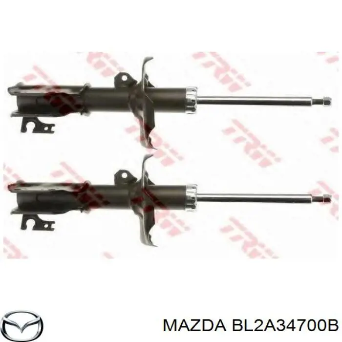 Амортизатор передній, правий BL2A34700B Mazda