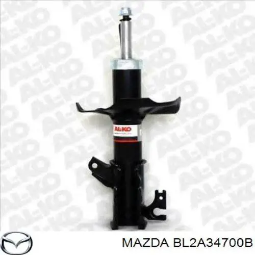 Амортизатор передній, правий BL2A34700B Mazda