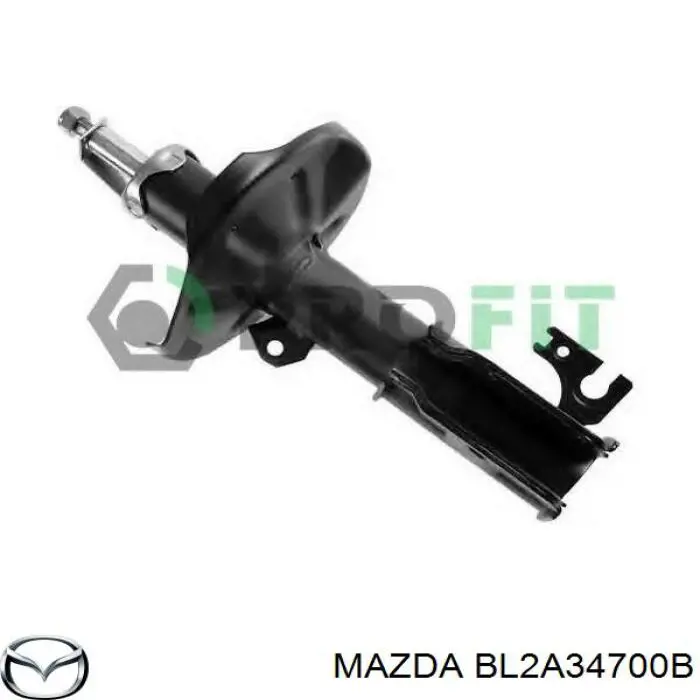 Амортизатор передній, правий Mazda BL2A34700B ціна, від 36.98 USD