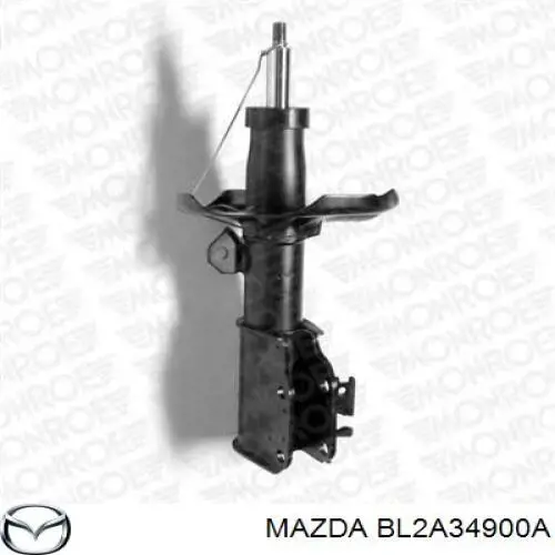Амортизатор передньої підвіски, лівий Mazda BL2A34900A ціна, від 27.12 USD