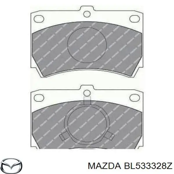Купити BL533328Z Mazda Колодки гальмівні передні, дискові