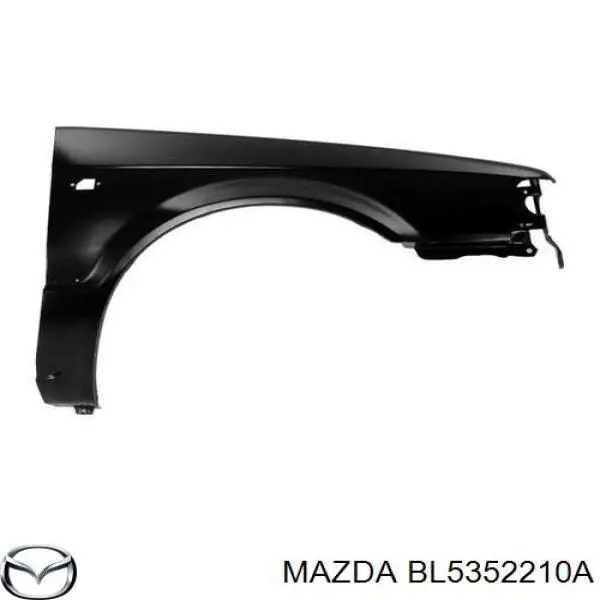 Крило переднє ліве Mazda 323 3 (BW) (Мазда 323)