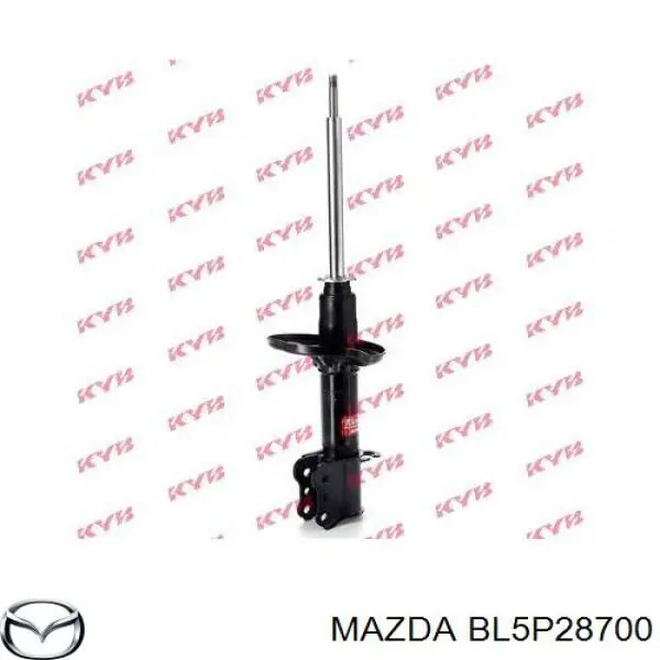 Купити BL5P28700 Mazda Амортизатор задній, правий