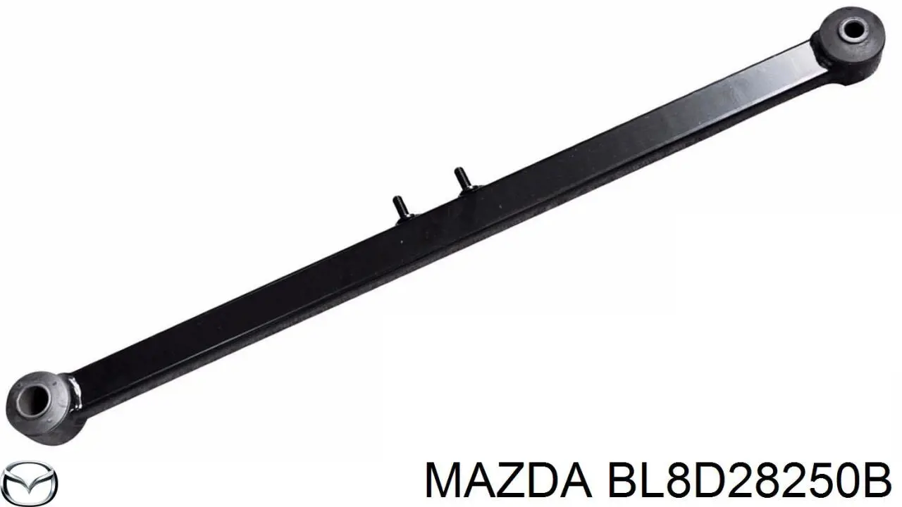 BL8D28250B Mazda важіль/тяга задньої підвіски подовжній нижній, лівий