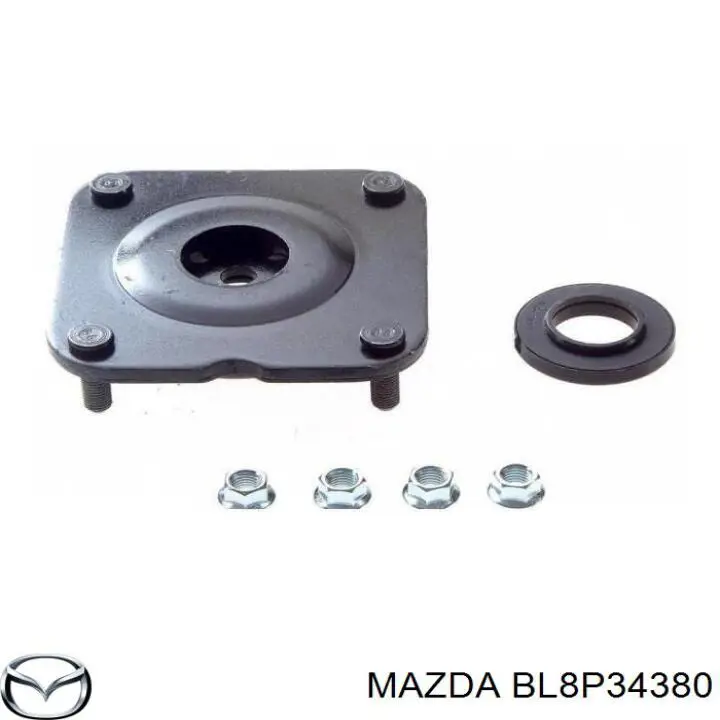 Опора стійки амортизатора переднього Mazda BL8P34380 ціна, від 43.73 USD