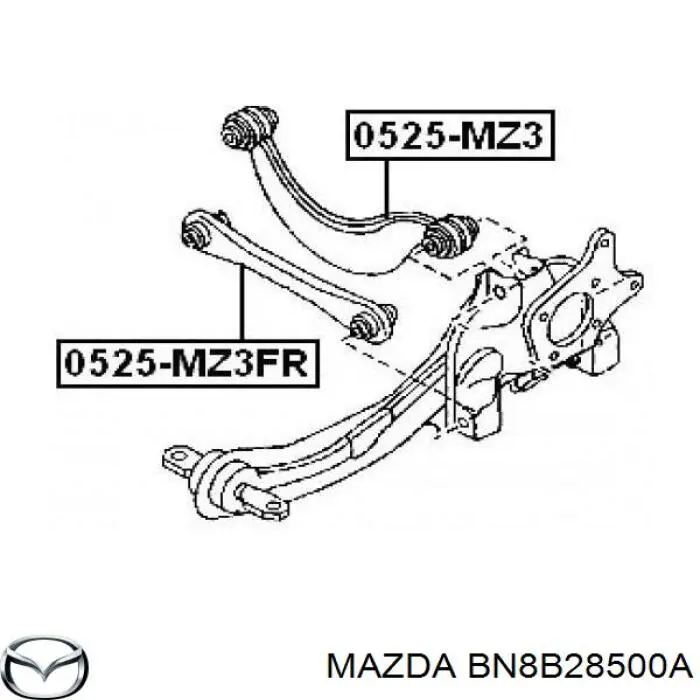 Важіль задньої підвіски поперечний BN8B28500A Mazda