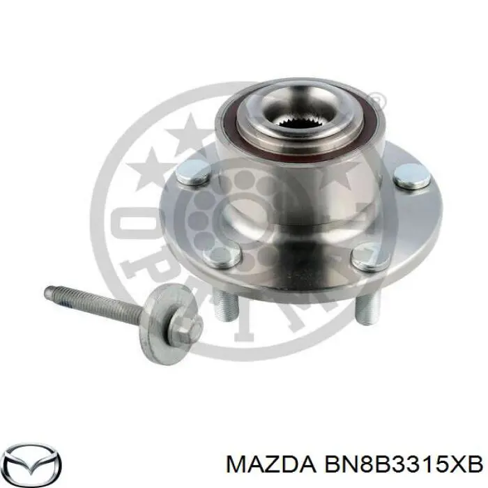 Купити BN8B3315XB Mazda Маточини передніх коліс